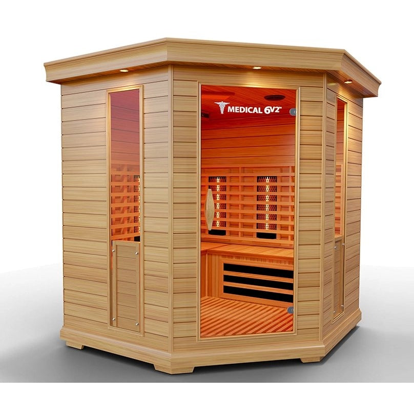 Medical Sauna - Medical 6 Version 2.0 4-6 Person Infrared Sauna