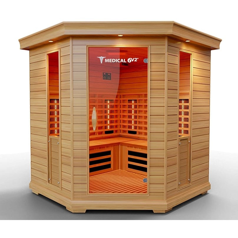 Medical Sauna - Medical 6 Version 2.0 4-6 Person Infrared Sauna