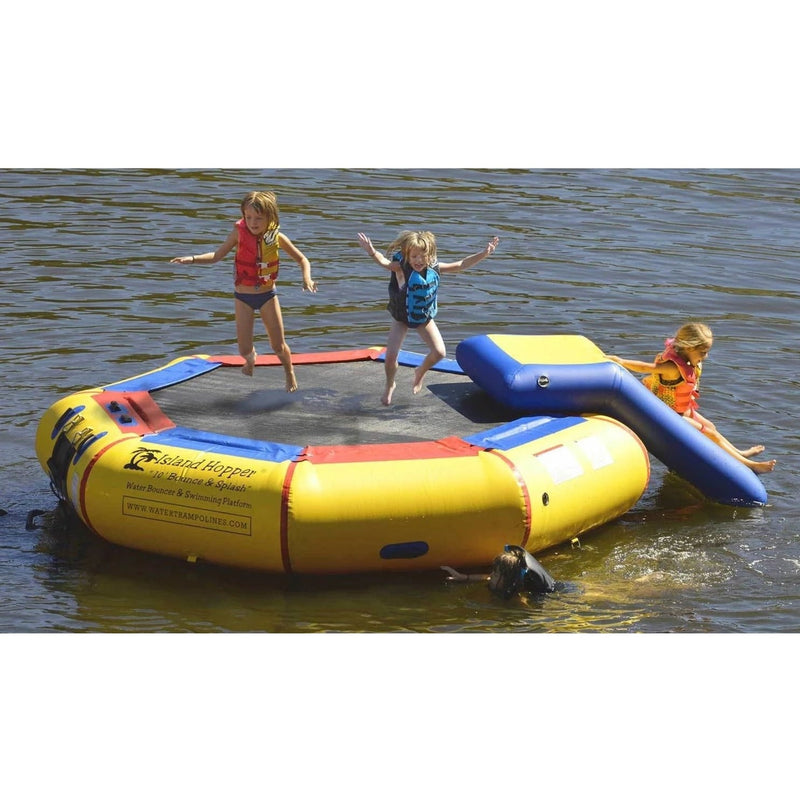 Island Hopper 10' "Bounce & Splash & Bouncer Slide" Water Park - 10'BNS-WP