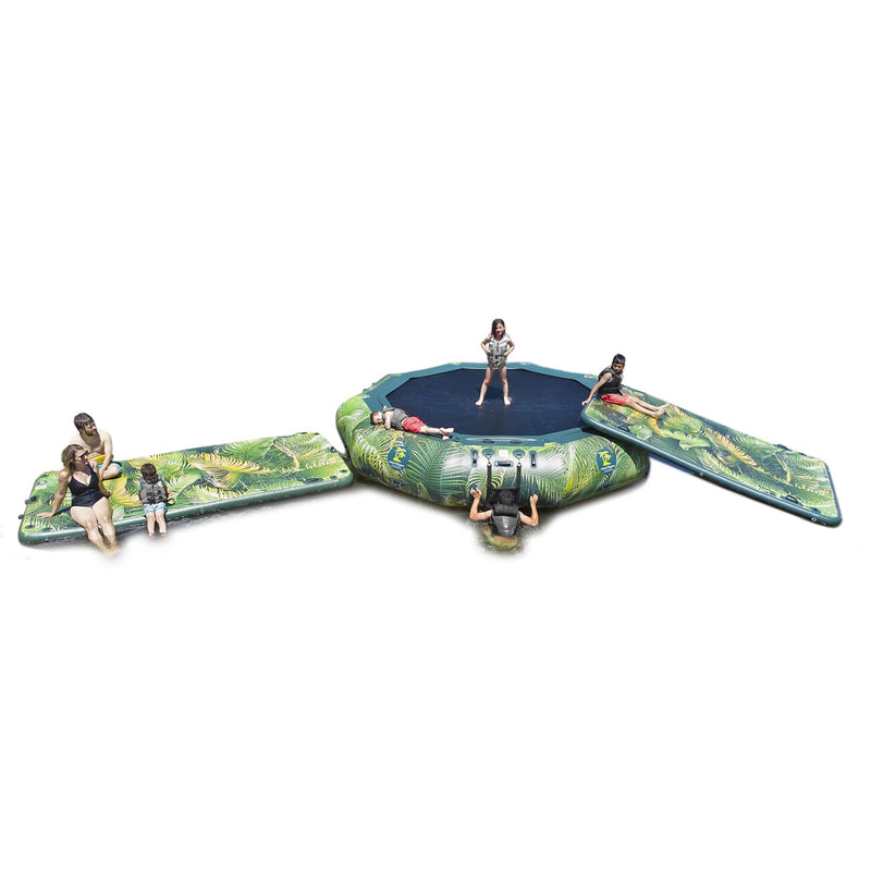 Island Hopper 15' Water Bouncer Lakeside Graphics Series - 15'LKS-BNS