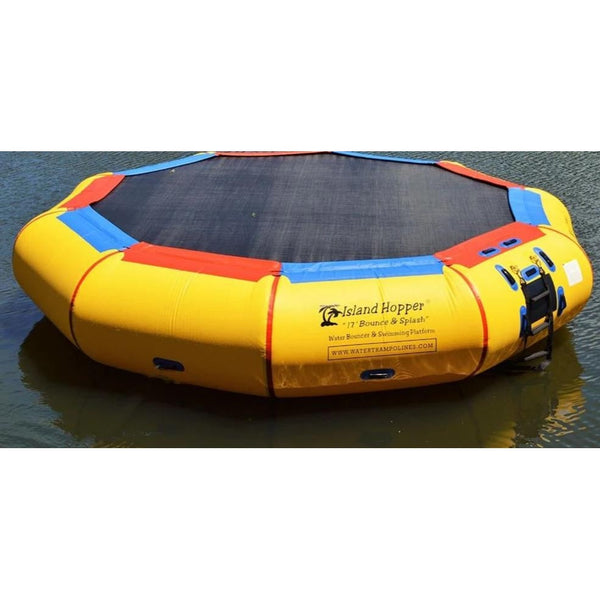 Island Hopper 17' Springless Water Bouncer "Bounce & Splash" Recreational Grade - 17'BNS