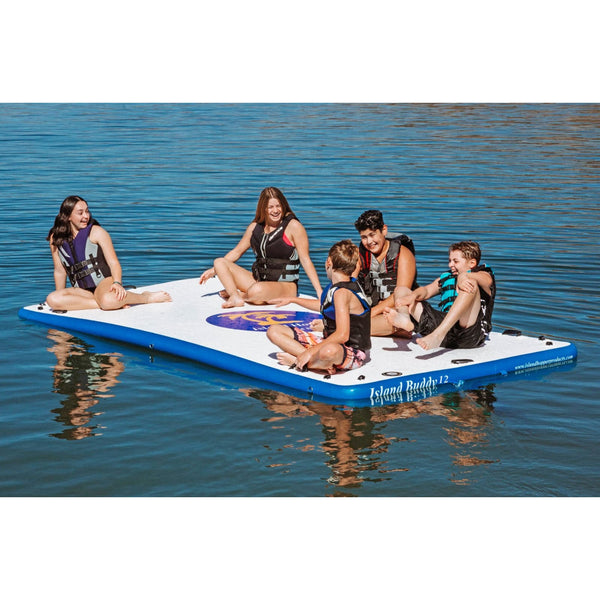 Island Hopper Island Buddy 12" foot Inflatable Water Platform & Dock - IH-BUDDY-12