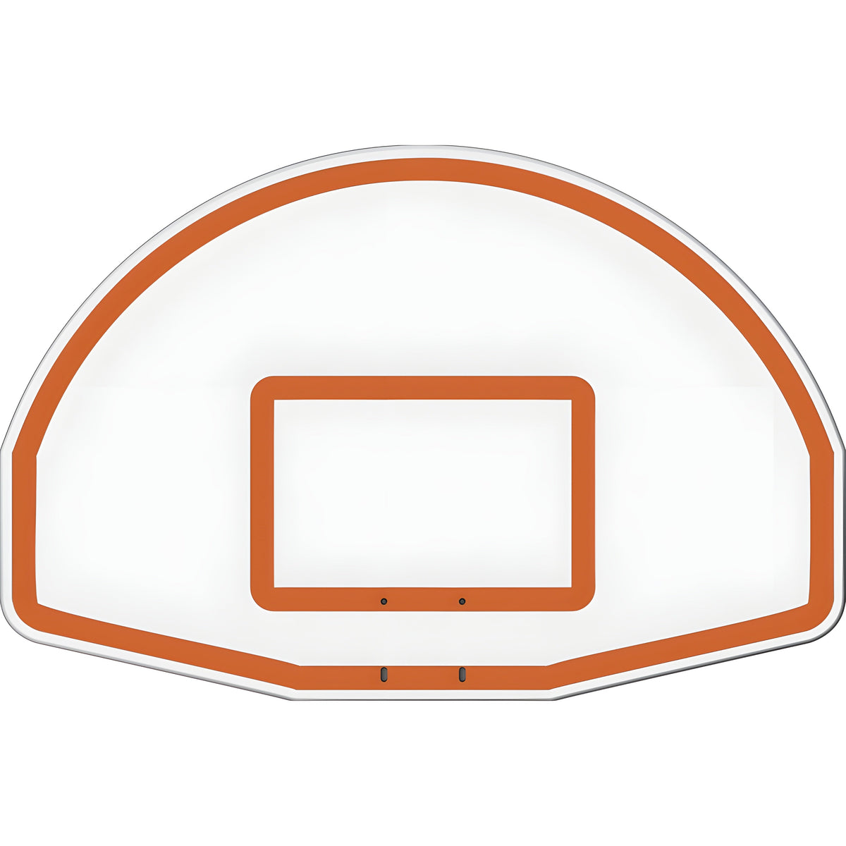 Jaypro Aluminum Fan Backboard (56"W x 36"H) (Outdoor) ALB-24BT