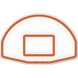 Jaypro Aluminum Fan Backboard (56"W x 36"H) (Outdoor) ALB-24BT