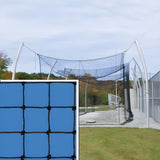 Jaypro Batting Tunnel Net - #42 - 2mm Twisted Poly Fiber - 1-3/4 in. Square Mesh 55 ft