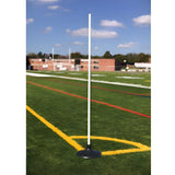Jaypro Coaching Sticks - Premium with Rubber base (Set of 6) - RBCS-6