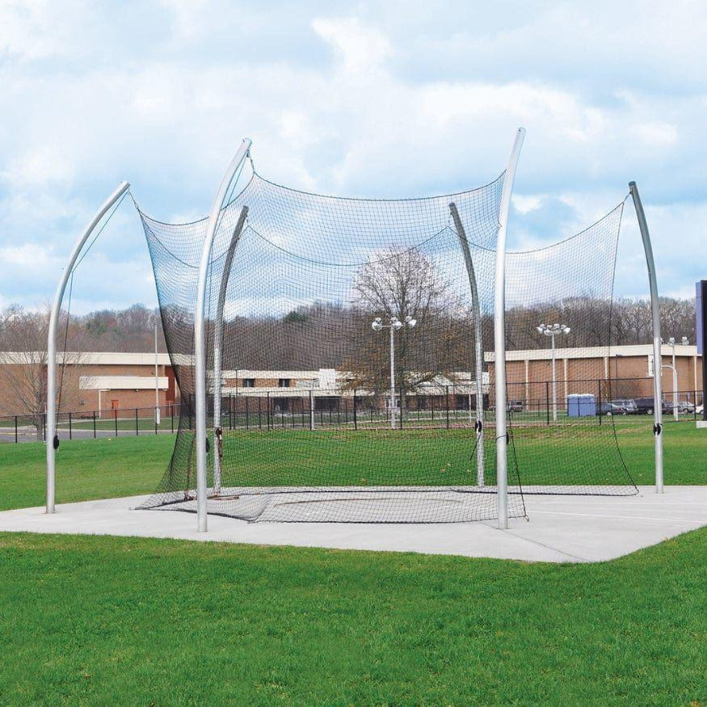 Jaypro Discus Cage (with Net - No Ground Sleeves) - DCHS-35
