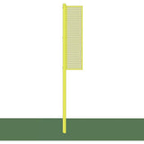 Jaypro Foul Poles - Collegiate (12') - (Yellow) - BBSBFP-12
