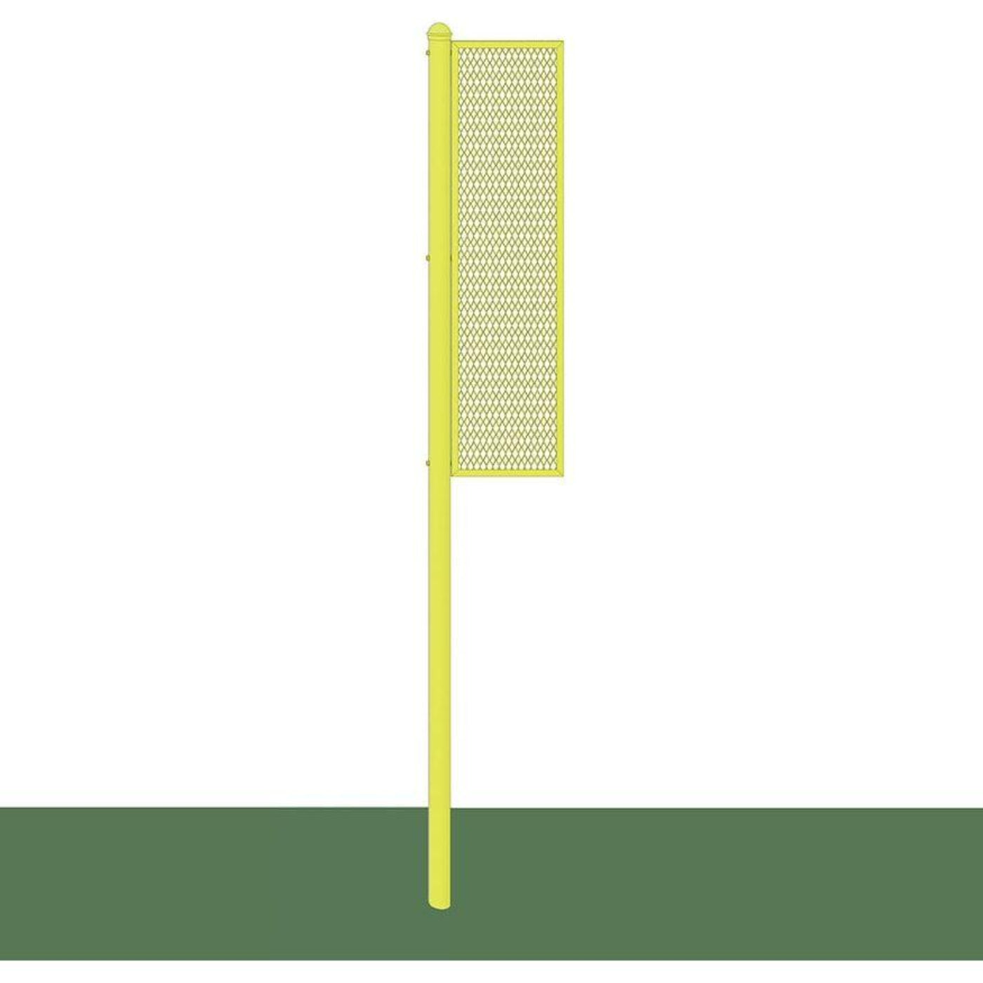 Jaypro Foul Poles - Collegiate (12') - (Yellow) - BBSBFP-12