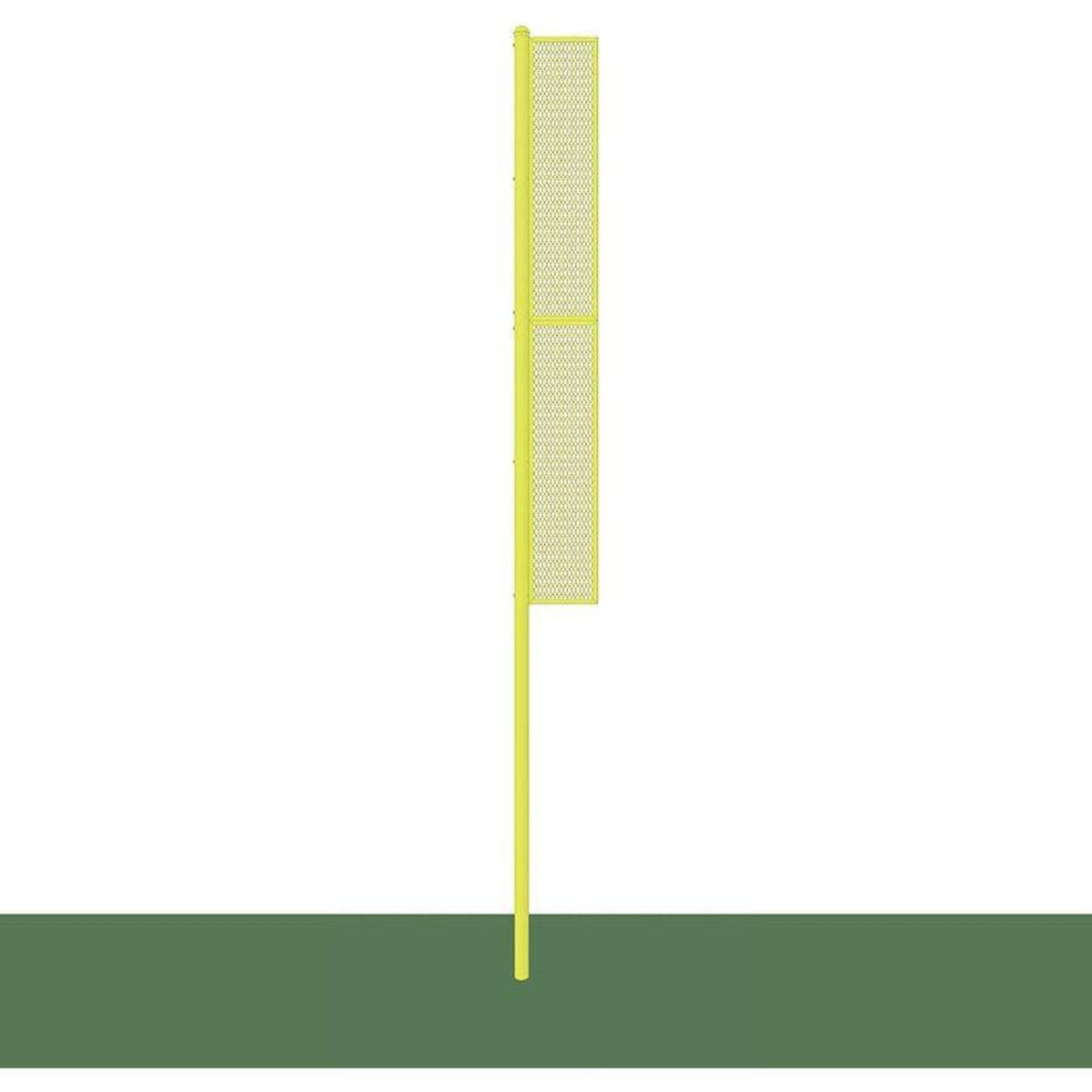 Jaypro Foul Poles - Collegiate (20') - (Yellow) - BBCFP-20
