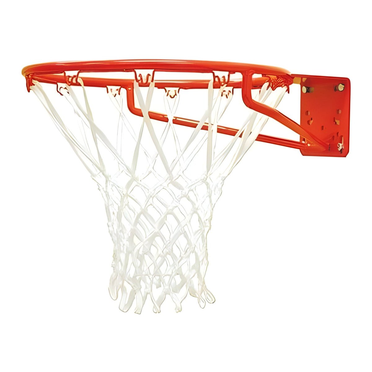 Jaypro Gooseneck Basketball System (4-1/2" Pole with 4' Offset) 72"W x 42"H Perforated Steel Backboard