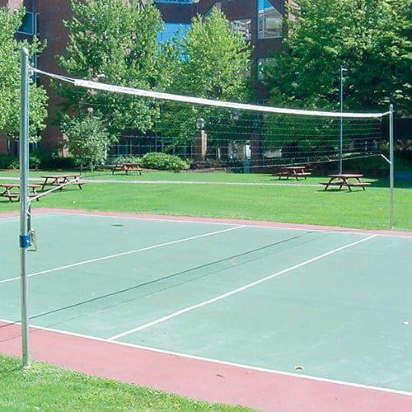 Jaypro Outdoor Recreational Volleyball System (with net) - OS-350-GS
