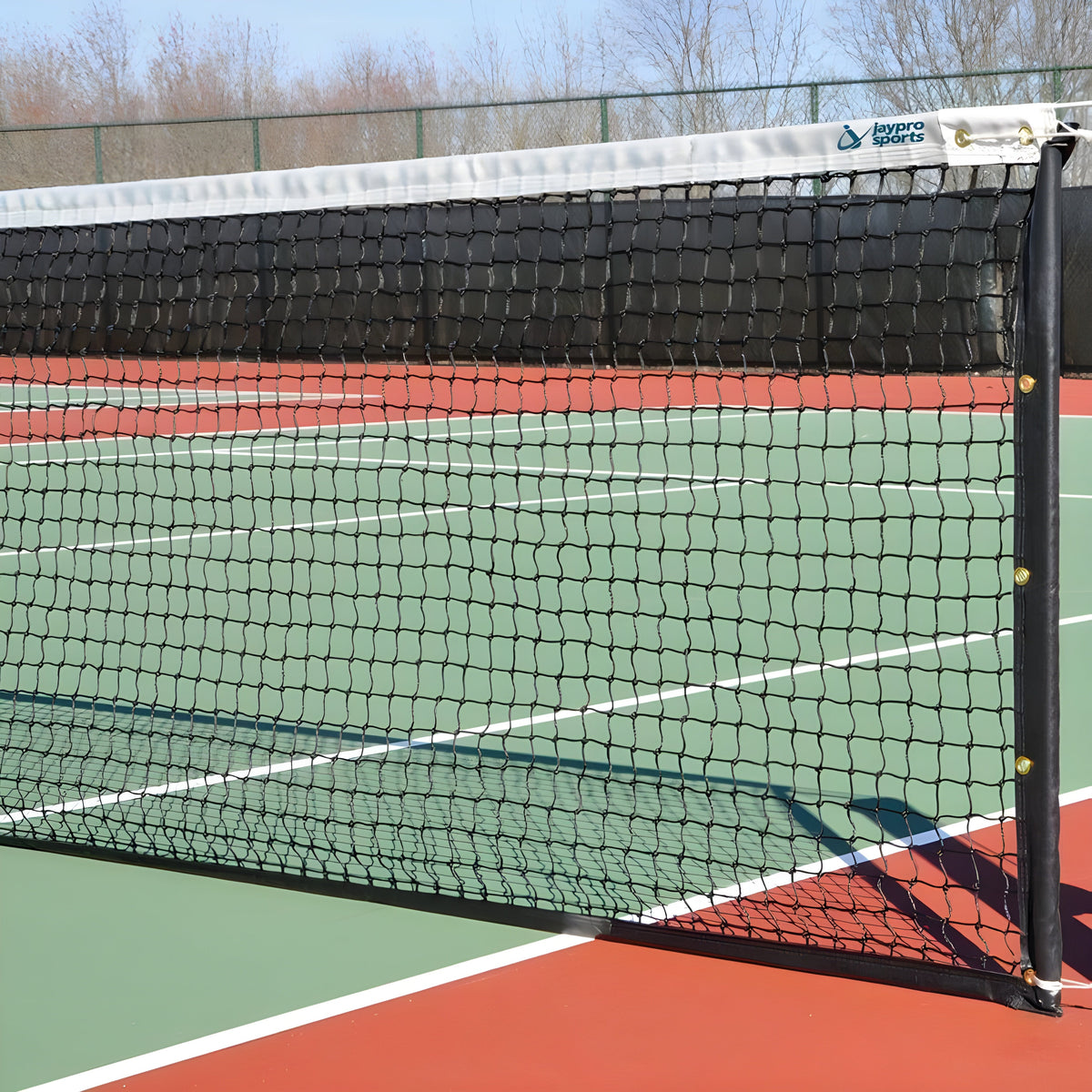 Jaypro Outdoor Tennis Replacement Net Country Club Tennis System - CCPTN42