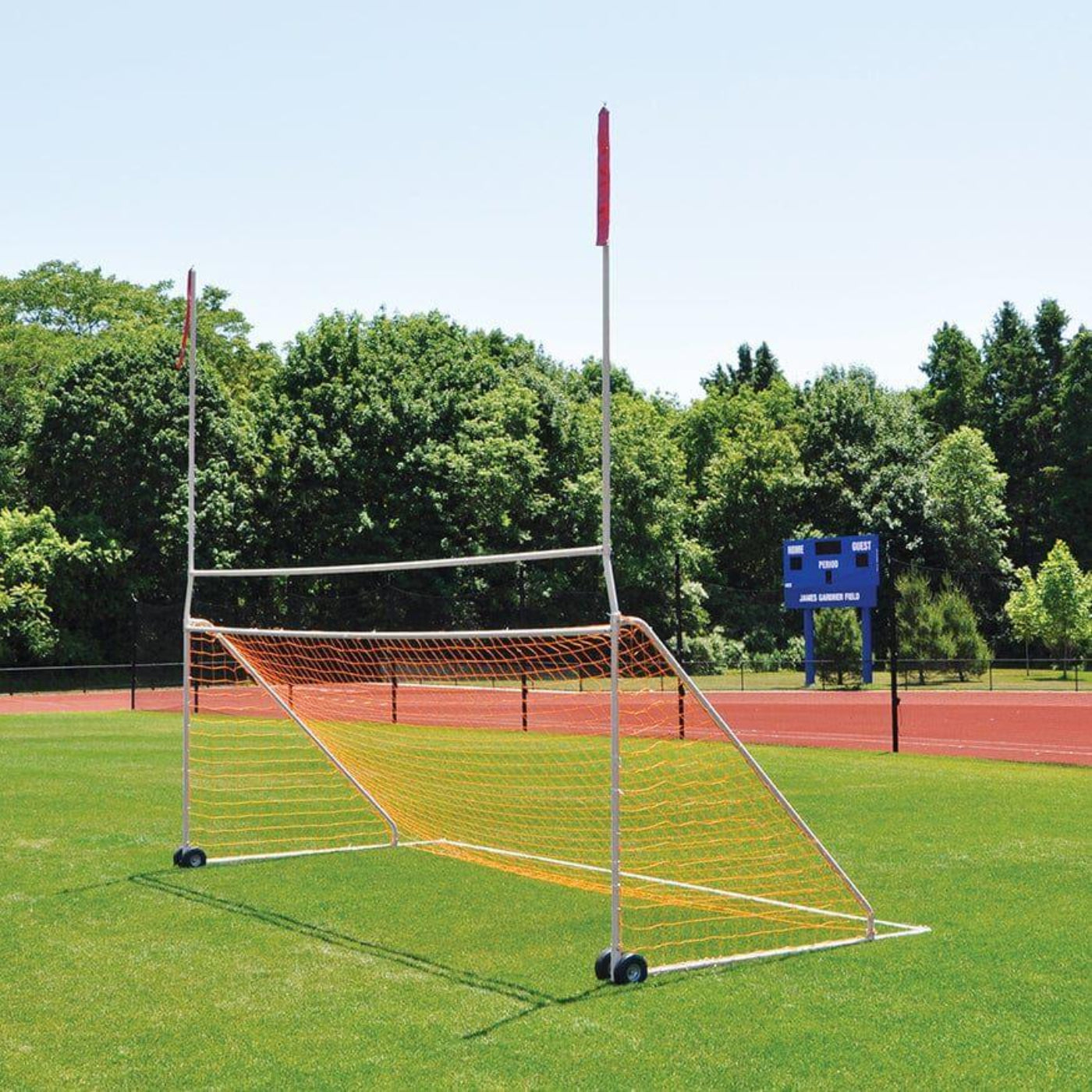 Jaypro Portable Practice Football/Soccer Combo Goal- PCG-800