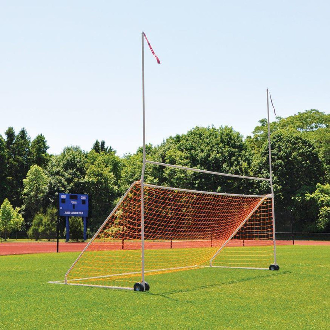 Jaypro Portable Practice Football/Soccer Combo Goal- PCG-800