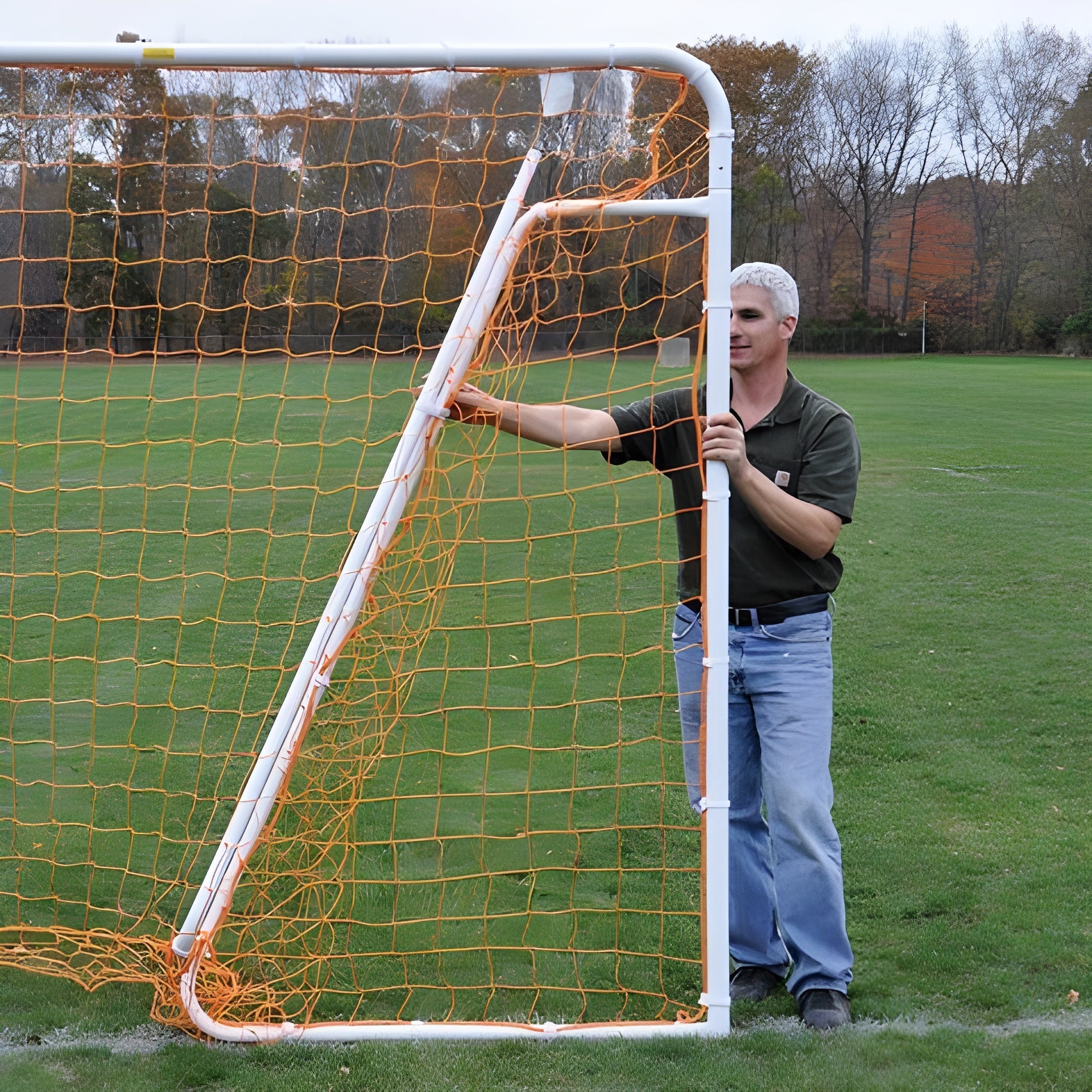 Jaypro Portable Short-Sided Soccer Goal
