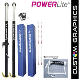 Jaypro PowerLite Volleyball System with Custom Graphics - NFHS, NCAA, USVBA