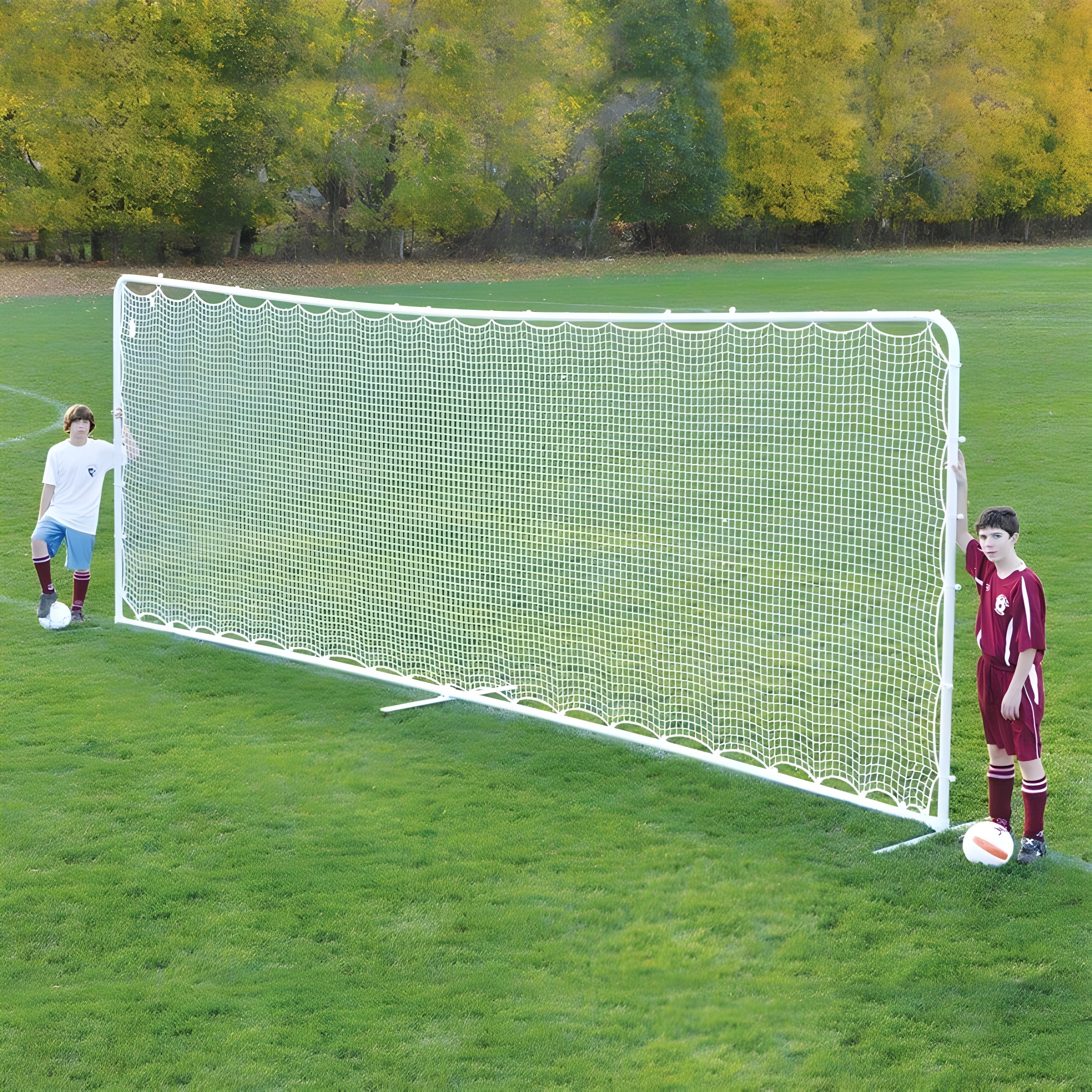Jaypro Soccer Training Rebounder with Bag (7'H x 18'W) - STGRB718