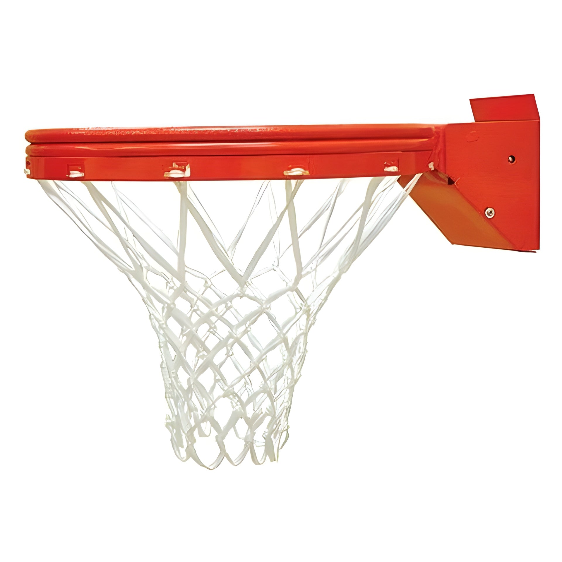 Jaypro Straight Post Basketball System (5-9/16" Pole with 6' Offset) 72"W x 42"H Perforated Aluminum Backboard