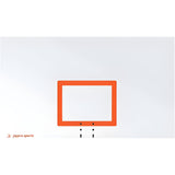 Jaypro Titan Basketball System (6"x 6" Pole with 6' Offset) 72" Glass Backboard (Surface Mount)