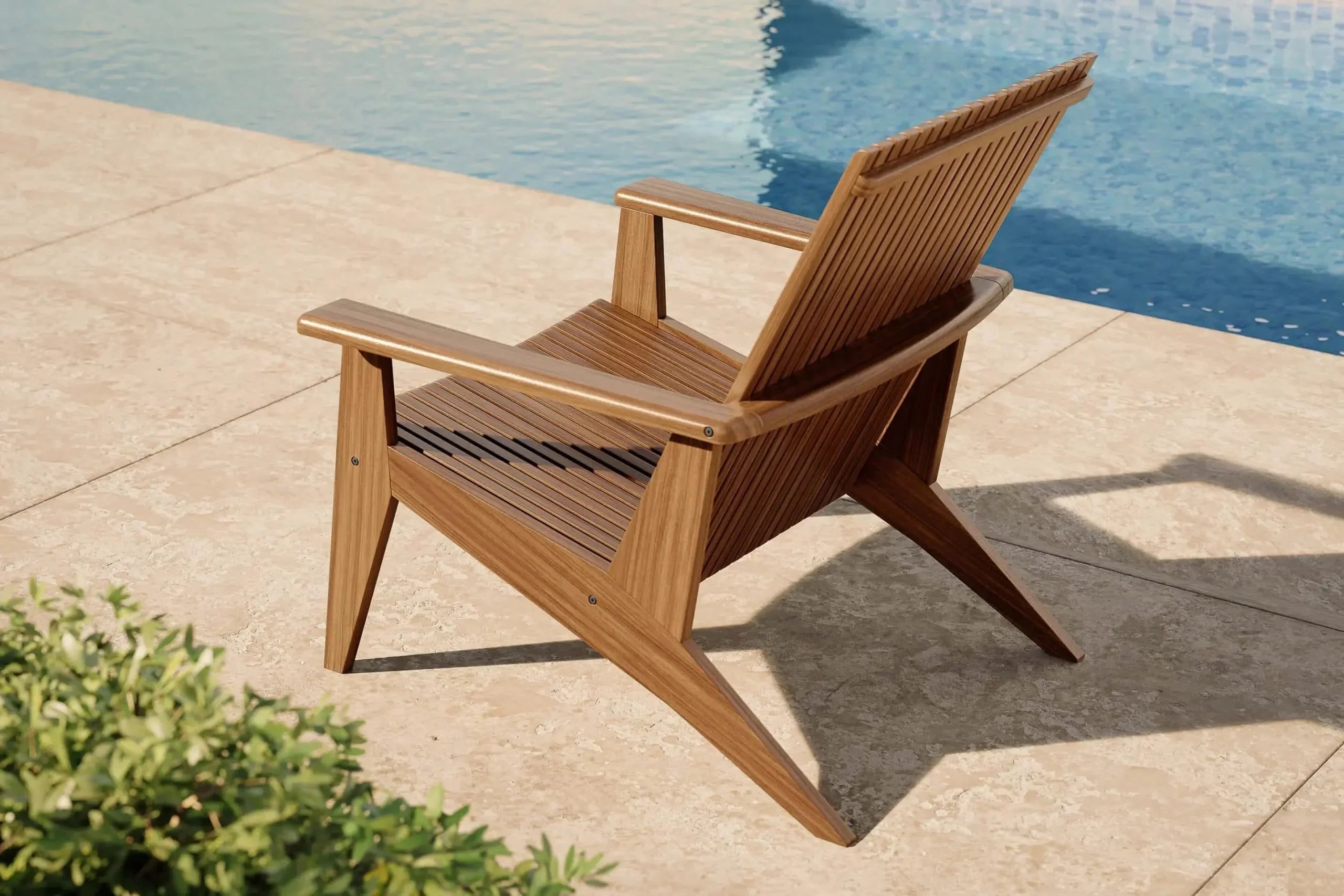 Jensen Outdoor Trellis Lounge Chair - 12043856