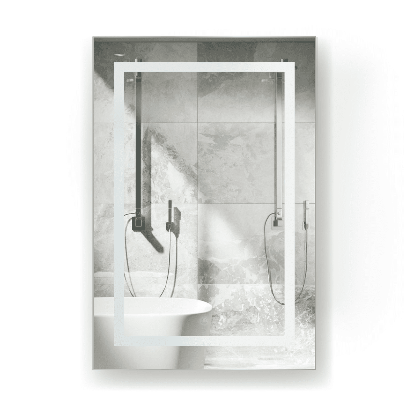 Krugg Svange 2436R 24" X 36" LED Medicine Cabinet with Dimmer & Defogger SVANGE2436R