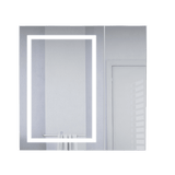 Krugg 36" X 36" LED Bi-View Medicine Cabinet with Dimmer & Defogger SVANGE3636L - Backyard Provider