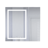 Krugg 36" X 36" LED Bi-View Medicine Cabinet with Dimmer & Defogger SVANGE3636L - Backyard Provider