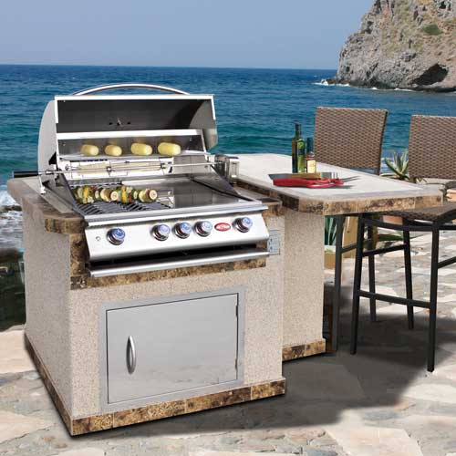 Cal Flame 77-inch Luxury BBQ Kitchens - LBK-402