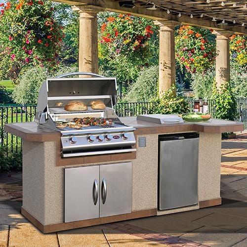 Cal Flame 96-inch Luxury BBQ Kitchens - LBK-820 R/L