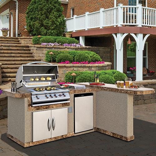 Cal Flame 96-inch Luxury BBQ Kitchens - LBK-830 R/L