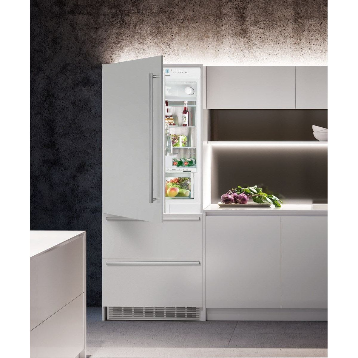 Liebherr 30" Fully Integrated Left-Single Door All-in Fridge-Freezer HCB 1581