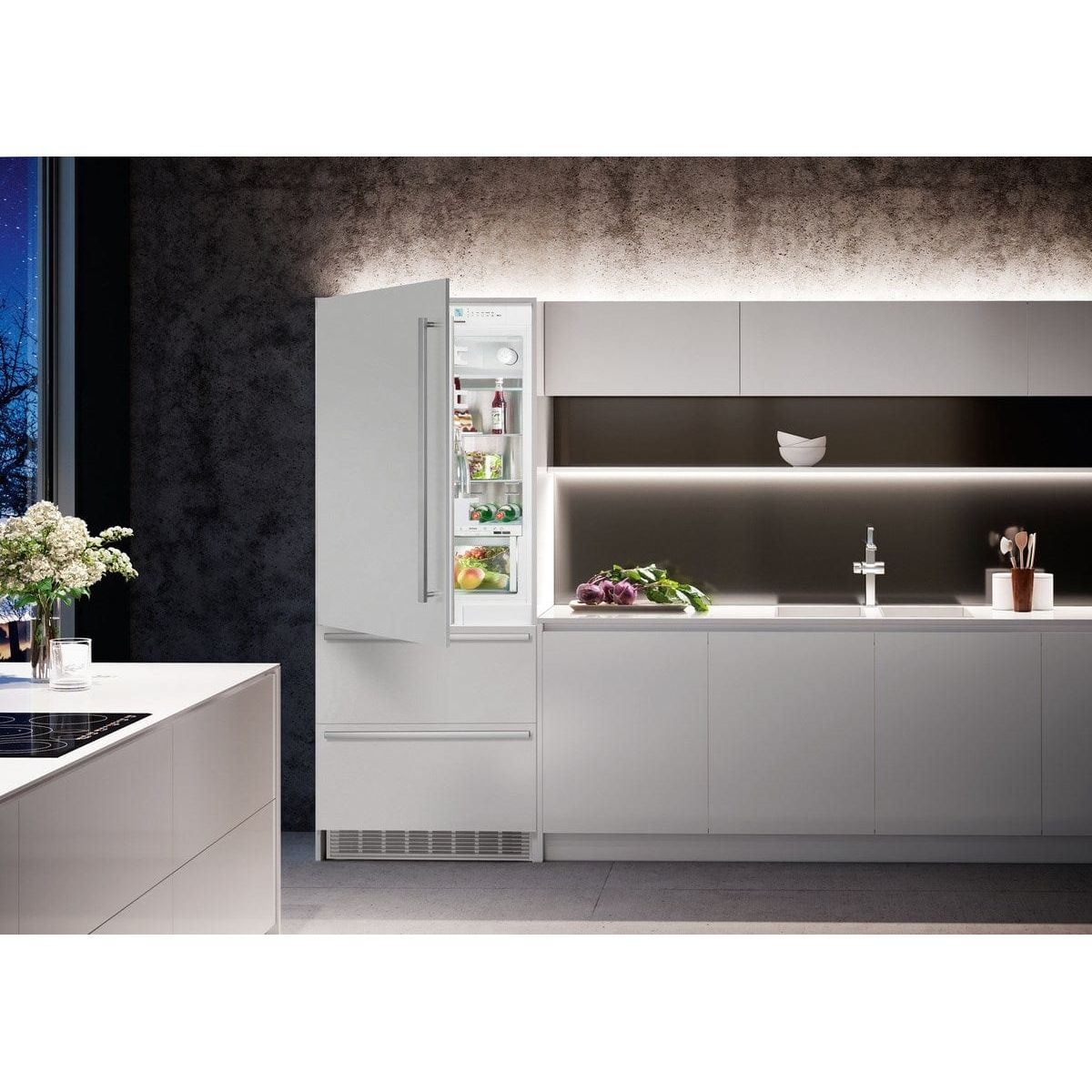 Liebherr 30" Fully Integrated Left-Single Door All-in Fridge-Freezer HCB 1581