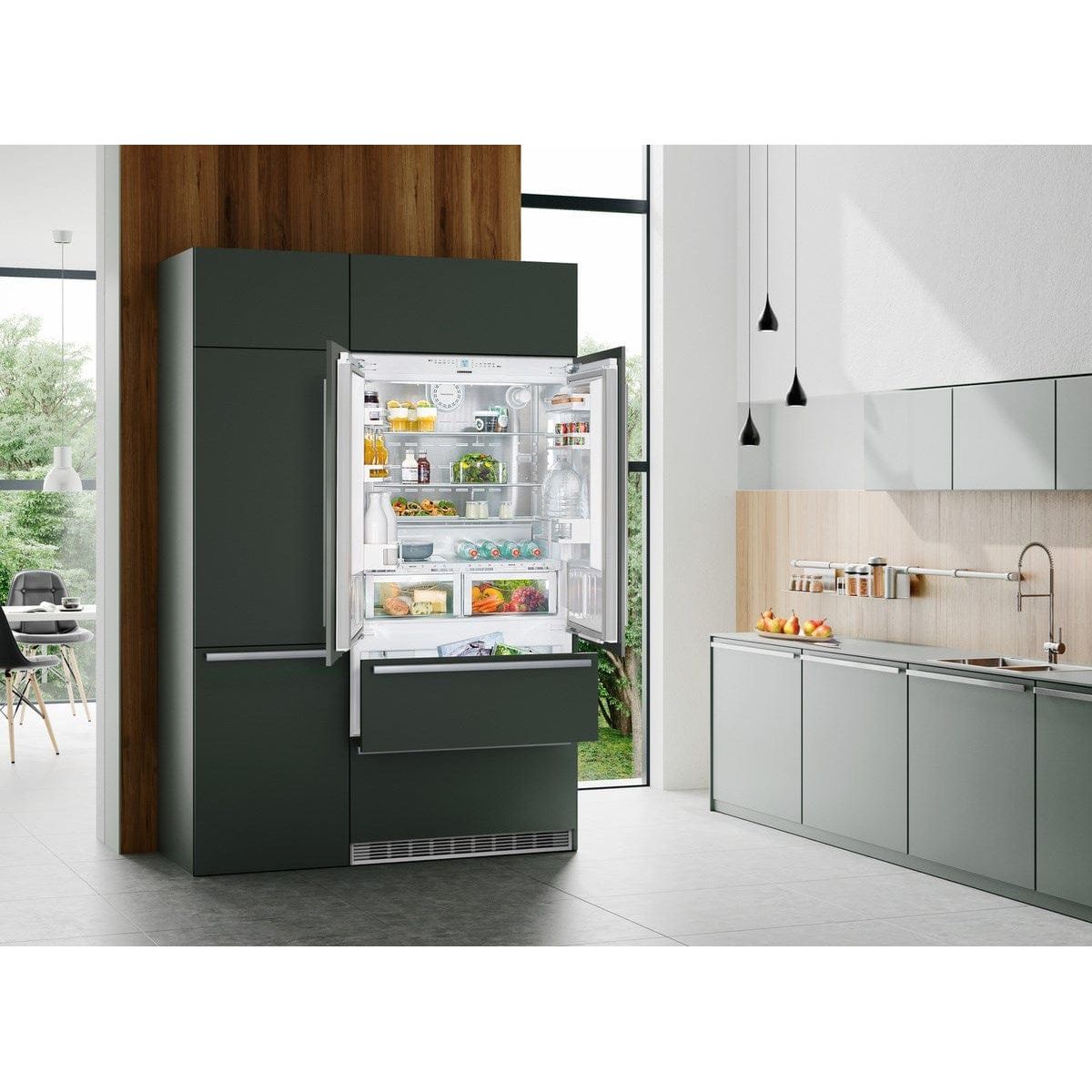 Liebherr 36" Built-in 4-Door Fridge-Freezer HCB 2082