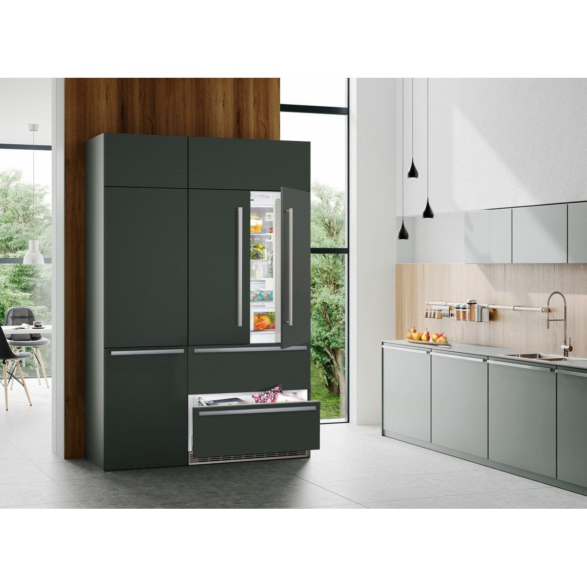 Liebherr 36" Built-in 4-Door Fridge-Freezer HCB 2082