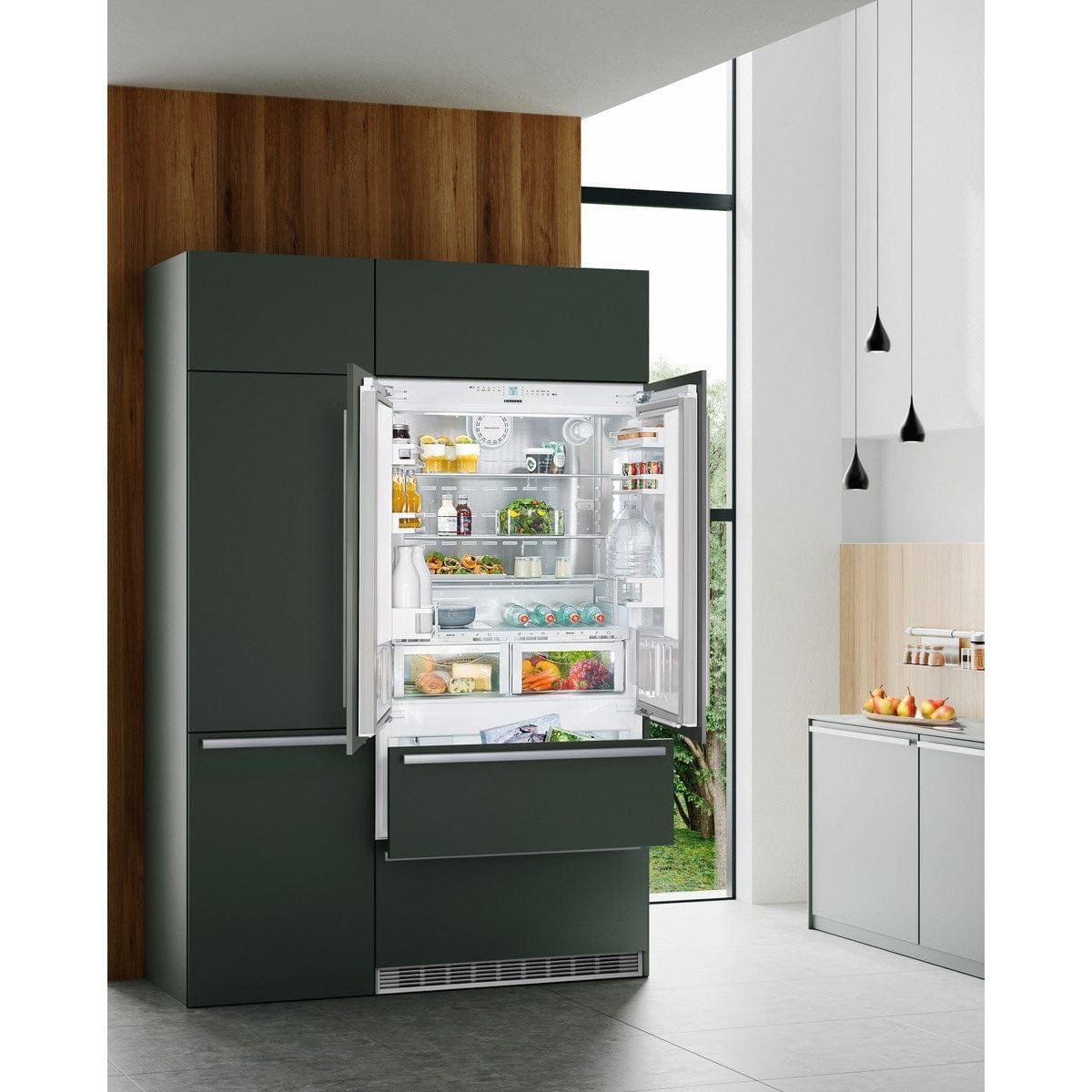 Liebherr 36" Built-in 4-Door Fridge-Freezer HCB 2082