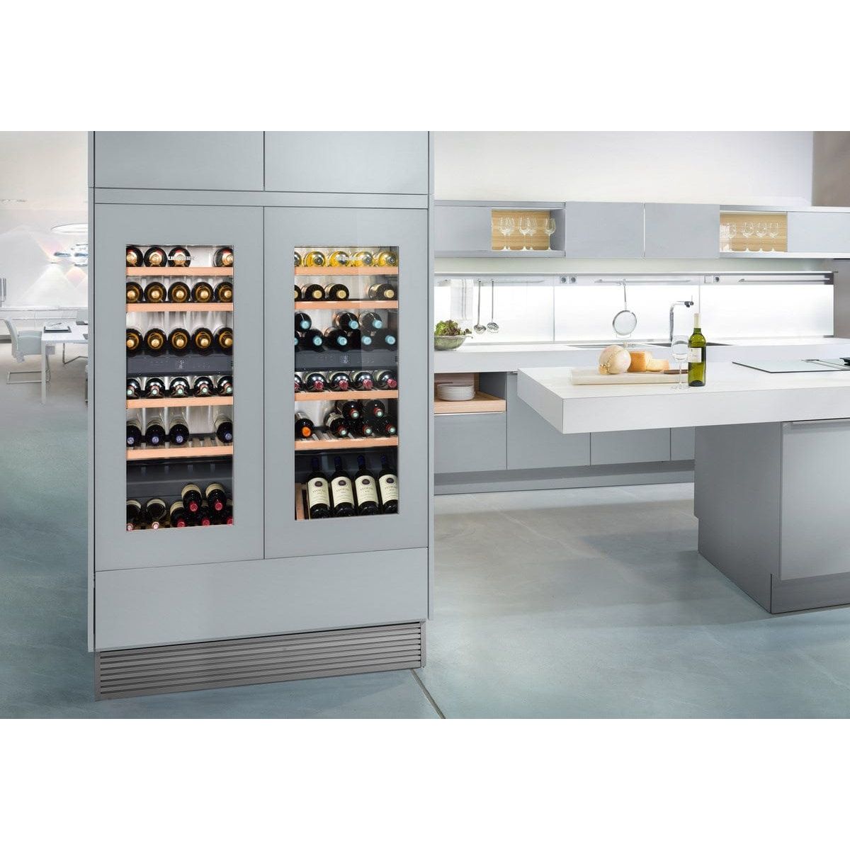 Liebherr 24" Built-In Dual Zone Wine Cabinet - HW 4800