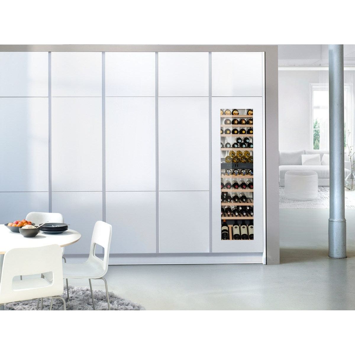 Liebherr 24" Built-In Dual Zone Wine Cabinet - HW 8000