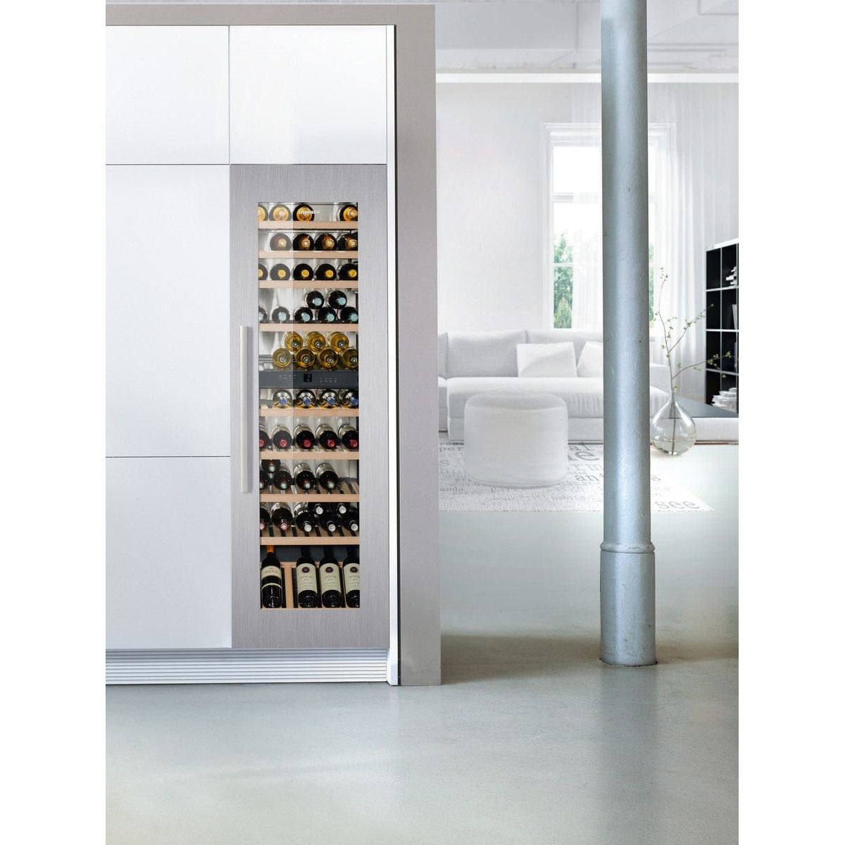 Liebherr 24" Built-In Dual Zone Wine Cabinet - HW 8000