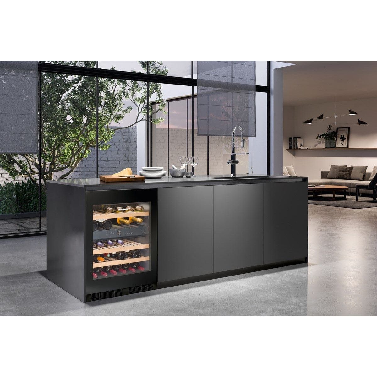 Liebherr WUGB 3400 24" Under-Counter Dual Zone Wine Cabinet