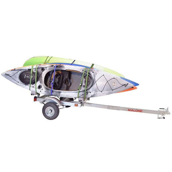 Malone EcoLight 4 Boat Stacker Kayak Trailer Package - MPG586XL