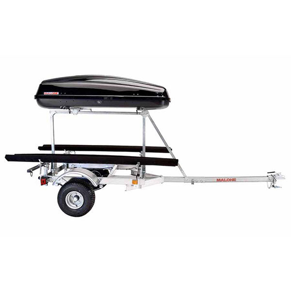 Malone LowMax 2 Kayak w/ Cargo Box Trailer Package - MPG596TR