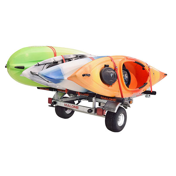 Malone LowMax 4 Kayak Trailer Package - MPG596XJ4