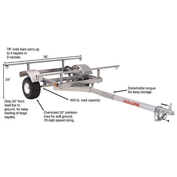 Malone LowMax Sport Trailer - MPG595