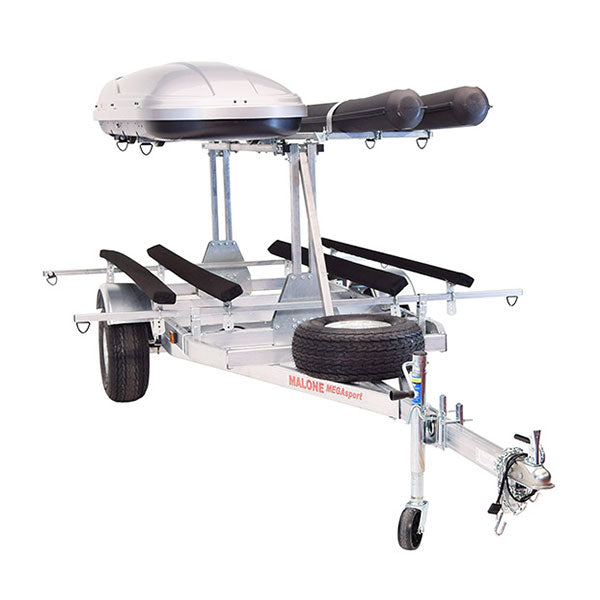 Malone MegaSport LowBed w/ Tier Kayak Trailer Package - MPG550-LBM