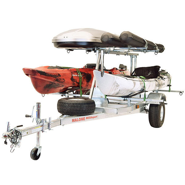 Malone MegaSport LowBed w/ Tier Kayak Trailer Package - MPG550-LBM