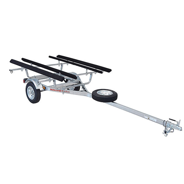 Malone MicroSport 2 Kayak Spare Tire Trailer Package - MPG461GS with MPG496