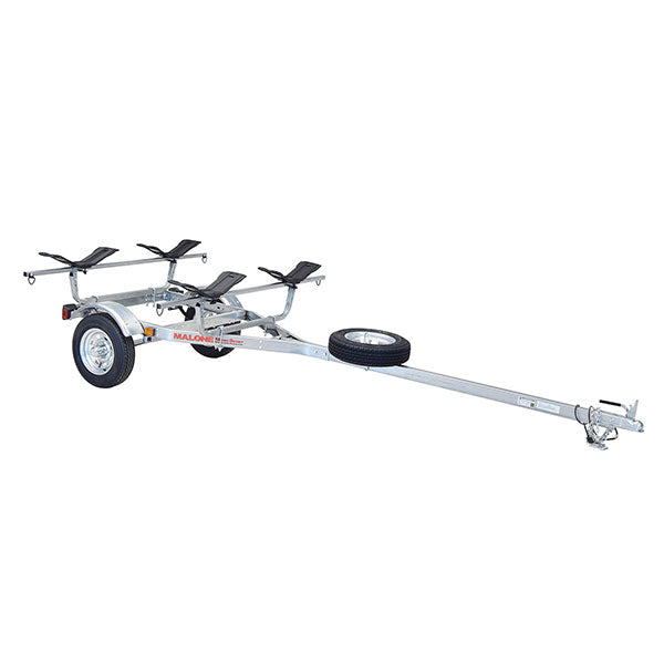 Malone MicroSport 2 Kayak Spare Tire Trailer Package - MPG461GS with MPG496