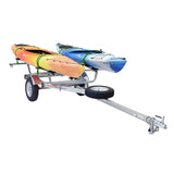 Malone MicroSport 2 Kayak Spare Tire Trailer Package - MPG461GS with MPG496