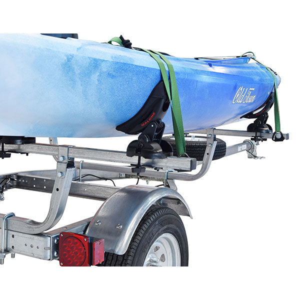 Malone MicroSport 2 Kayak Spare Tire Trailer Package - MPG461GS with MPG496